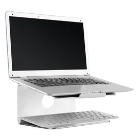 Ricoo Laptop Ständer für MacBook 11-15 Zoll Aliminium Laptopständer MTS-02 Universal Halter 360 Grad Drehbar Tastaturablage Notebook Halterung Schreibtisch Computer Lapdesk Laptoptisch