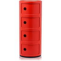 Kartell Componibili, 4 Elements, Rot,