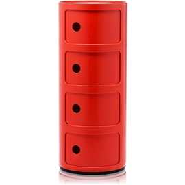 Kartell Componibili, 4 Elements, Rot,