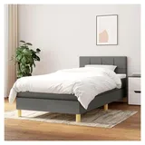 Lattenrost für Bett und Matratze, 90 x 190 cm, Dunkelgrau