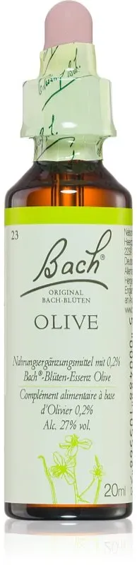 Bach® Flower Remedies Olive Tropfen zur Förderung der geistigen Ausgeglichenheit 20 ml