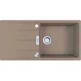 Franke Centro CNG 611-100 rechts Einbauspüle fragranit cashmere Excenterbetätigung 1000 x 500 mm