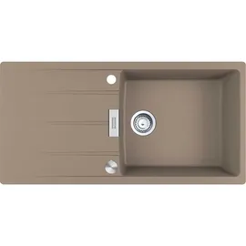 Franke Centro CNG 611-100 rechts Einbauspüle fragranit cashmere Excenterbetätigung 1000 x 500 mm