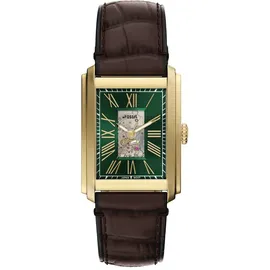 Fossil Carraway Herren 30MM Goldfarbene Edelstahluhr, ME3271
