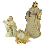 INGARDEN Hübsche Ankleidefiguren Heilige Familie 3-tlg., ca. 26 cm, CR 38199