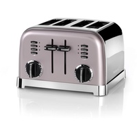Cuisinart CPT180PIE Toaster 6 4 Scheibe(n) Schwarz, Rose, Edelstahl, Vintage Rosa Pink