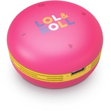 Energy Sistem LOL&Roll Pop Kids Speaker (tragbarer Lautsprecher für Kinder,drahtlose Bluetooth 5.0-Technologie,Music Share,Lautstärkeregler,5 W) - Rosa, LOL&Roll Pop Kids Speaker Pink