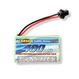 CARSON 500608248 4,8V/400mAh NiMH Akku JST - RC Akku, Ersatzakku, Akku für ferngesteuerte Autos, RC Auto, Akku für RC Modelle, RC Batterie