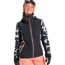 Roxy Free Jet Snowboardjacke Schwarz XS