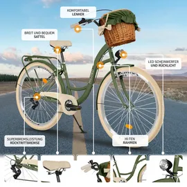 Milord Cityrad 2023 26 Zoll RH 46 cm Damen khaki