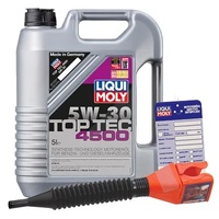 Liqui Moly 5 L Top Tec 4500 5W-30 + Ölwechsel-Anhänger