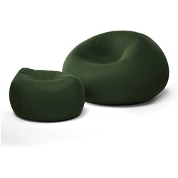 VYNCA Sitzsack »Maty x Kyto Set / Braid« (Sitzsack), Indoor Sitzsack, Made in Europe grün