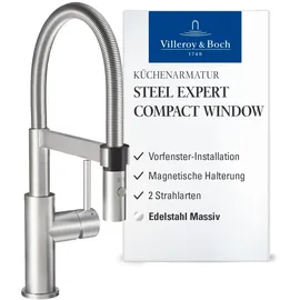 Villeroy & Boch Steel Expert Compact Window Einhebelmischer Edelstahl
