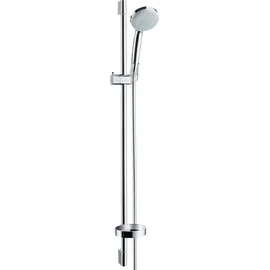 Hansgrohe Croma 100 Brauseset Vario mit Brausestange 90 cm und Seifenschale (27771000)