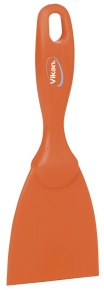 Vikan Spachtel, 75 mm, zur Entfernung angebrannter Verschmutzungen, Farbe: orange