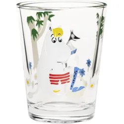 Arabia Finland Wasserglas Mumins Snorkfräulein