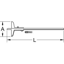 KS Tools Tiefenmessschieber 300.0577 0,58 m