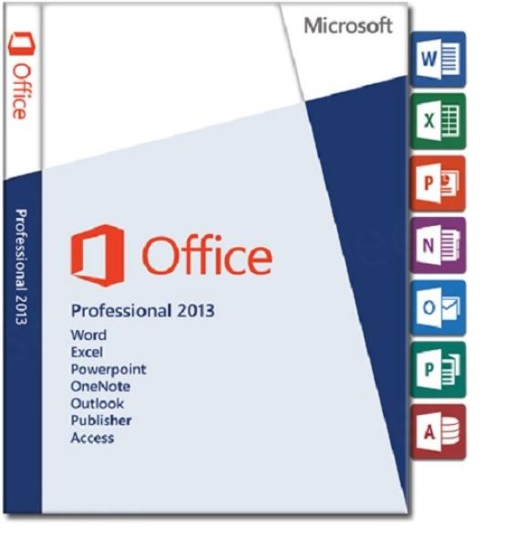 Microsoft Office 2013 Professional Product Key Card