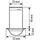 ESYLUX Deckenbewegungsmelder EB, 360 Grad MD-C 360i/8 mini