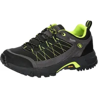 Brütting Outdoorschuh Mount Egmont Traillaufschuhe, schwarz/grau/Lemon, 37