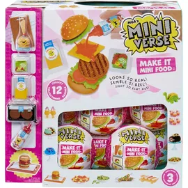 MGA Entertainment Miniverse Make It Mini Foods Diner Spielfigurenset 8 cm