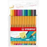 Stabilo point 88 - 15er Pack - mit 15 verschiedenen Farben