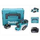 Makita DKP 180 F1J Akku Hobel 18 V 82 mm + 1x Akku 3,0 Ah + Makpac - ohne Ladegerät