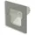 ISOLED Wandeinbauleuchte Kunststoff, Metall 4,0 cm inkl. PIR Sensor schwarz