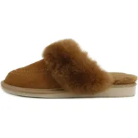 Lammfell Hausschuhe - MALIBU COGNAC - Schuhgröße: EUR 39 | Farbe: Cognac - Braun - 39