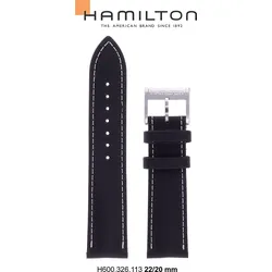 Hamilton - Jazzmaster Band-set Textil-schwarz-22/20 H694.326.113 - schwarz