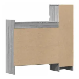 vidaXL Schuhschrank 100,5 x 100 x 28 cm grau / grau