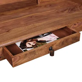 Wohnling Schreibtisch Sheesham 60 cm x 115 cm x 100 cm
