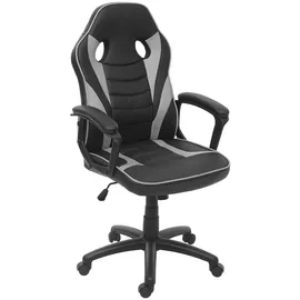 Mendler HWC-F59 Gaming-Stuhl schwarz/grau