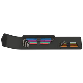 WERA Winkelschlüsselsatz 950/9 Hex-Plus Multicolour Imperial 9-tlg.