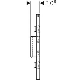 Geberit Duofix Traversenelement Weiß