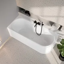 Evineo ineo3 Eckbadewanne 180 x 75 cm (BE4085WH)