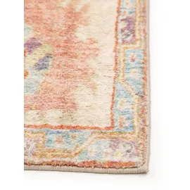 benuta pop Waschbarer Kurzflor Teppich Mara Multicolor 120x170 cm Gots, waschbar, Teppiche - Bunter Teppich für Wohnzimmer