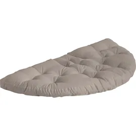 Karup Relaxsessel Nido outTM Schaumstoff 85 x 75 x 90 cm Beige mit Hocker