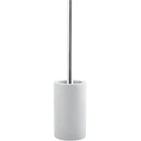 Spirella Tube Bürste Toilettenbürste Klobürste WC Garnitur aus Porzellan matt weiß,