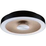 Paulmann 71178 Volea LED-Deckenleuchte LED 3.5 W, 13W Schwarz, Gold