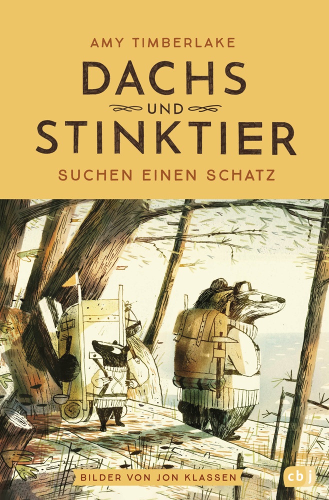 Dachs Und Stinktier Suchen Einen Schatz / Dachs Und Stinktier Bd.2 - Amy Timberlake  Gebunden