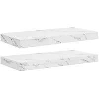 VidaXL Wandregal 50 x 23,5 x 4 cm Weiß