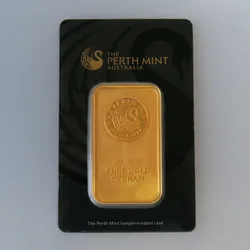 Goldbarren 50g THE PERTH MINT Känguru