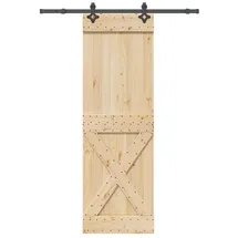 vidaXL Narvik rechts 70 x 210 cm Braun/Schwarz