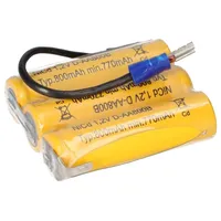 Akkuman Akkupack für Notleuchten 3,6V 800mAh NiCd F3x1 passend