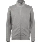 Clique Basic Active Sweatjacke Kinder 95 - grau meliert 160 cm