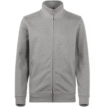 Clique Basic Active Sweatjacke Kinder 95 - grau meliert 160 cm