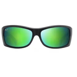 Maui Jim EQUATOR _ Mattschwarz mit olivgrüner Innenausstattung (GM848-15)