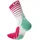 Uyn Runner's Five Laufsocken 2 Paar Weiß/Fuchsia/Grün 35-36