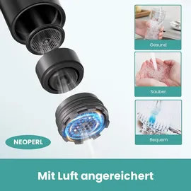 EMKE Einhandmischer Matt Weiß